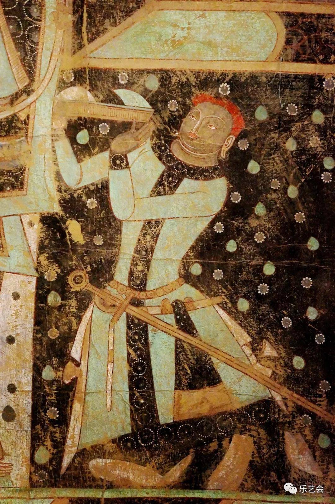 龟兹供养人临摹艺术施隆多夫分享成博丝路之魂敦煌展