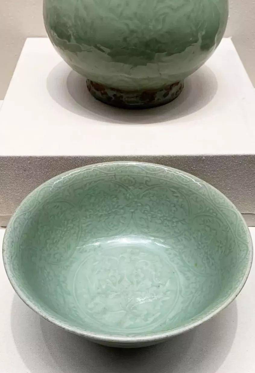 龙泉青瓷展品的盛宴——"天下龙泉"展_釉色