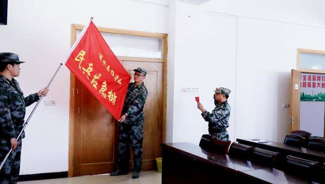 沙场点兵——涟水县住建局召开民兵整组点验大会