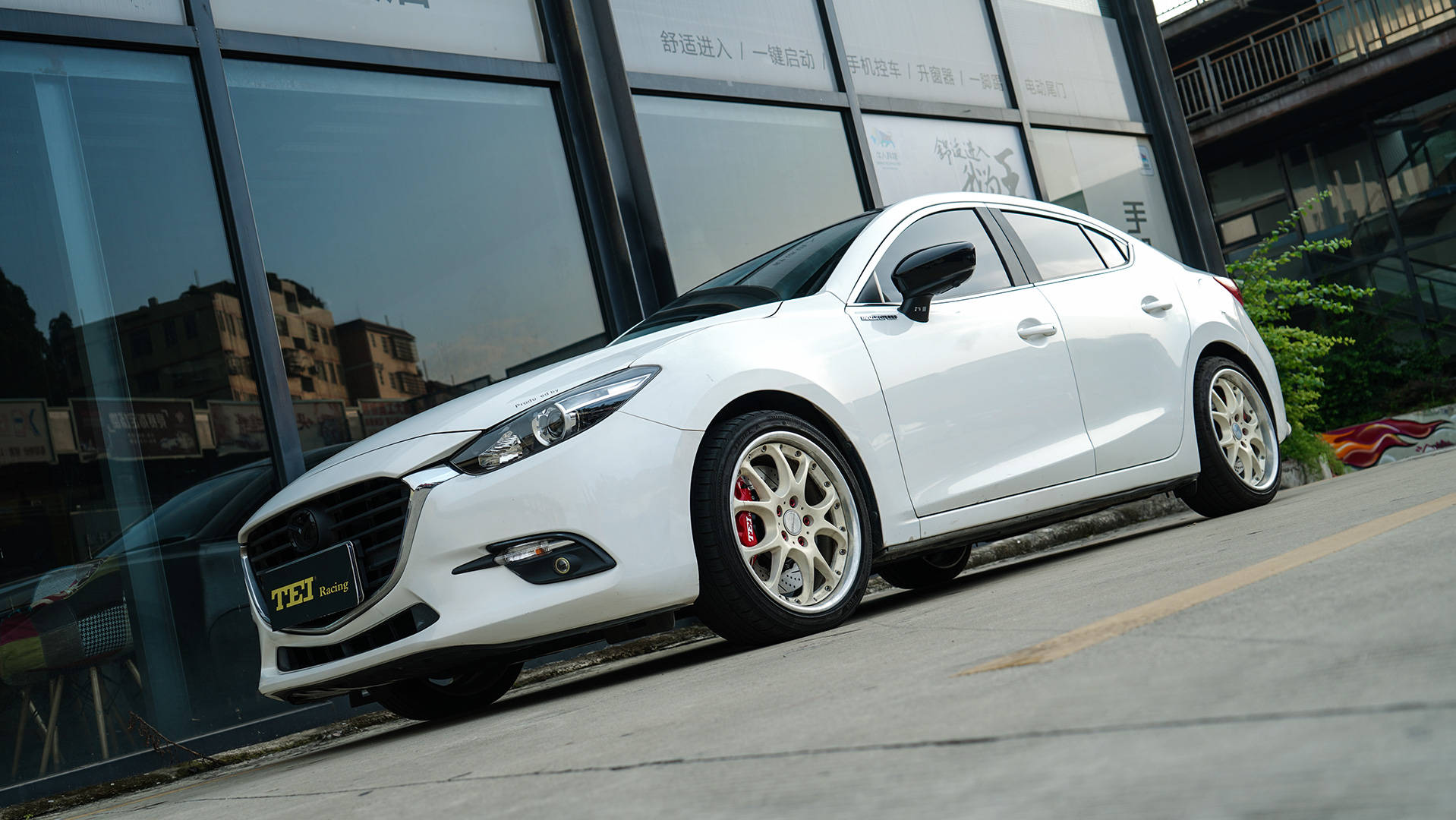 马自达昂克赛拉改装teiracingp60s刹车套件高性能运动短弹簧