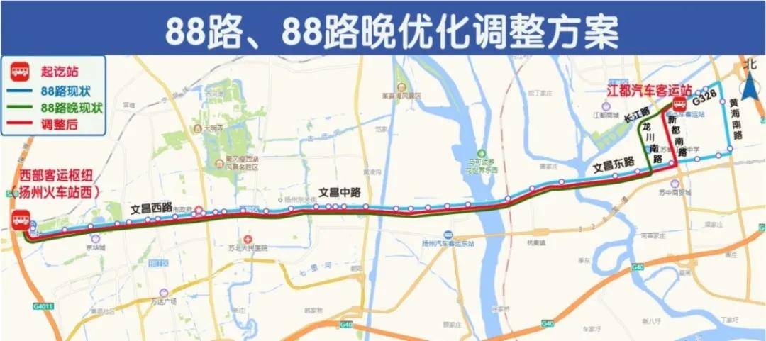 扬州k1公交车线路图图片