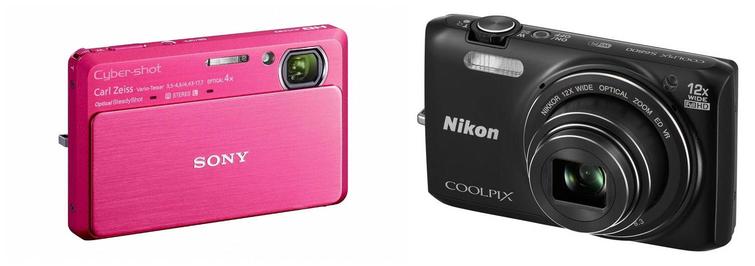 索尼tx7c / 尼康coolpix s6800卡西欧z16 / 奥林巴斯zuiko镜头卡片机