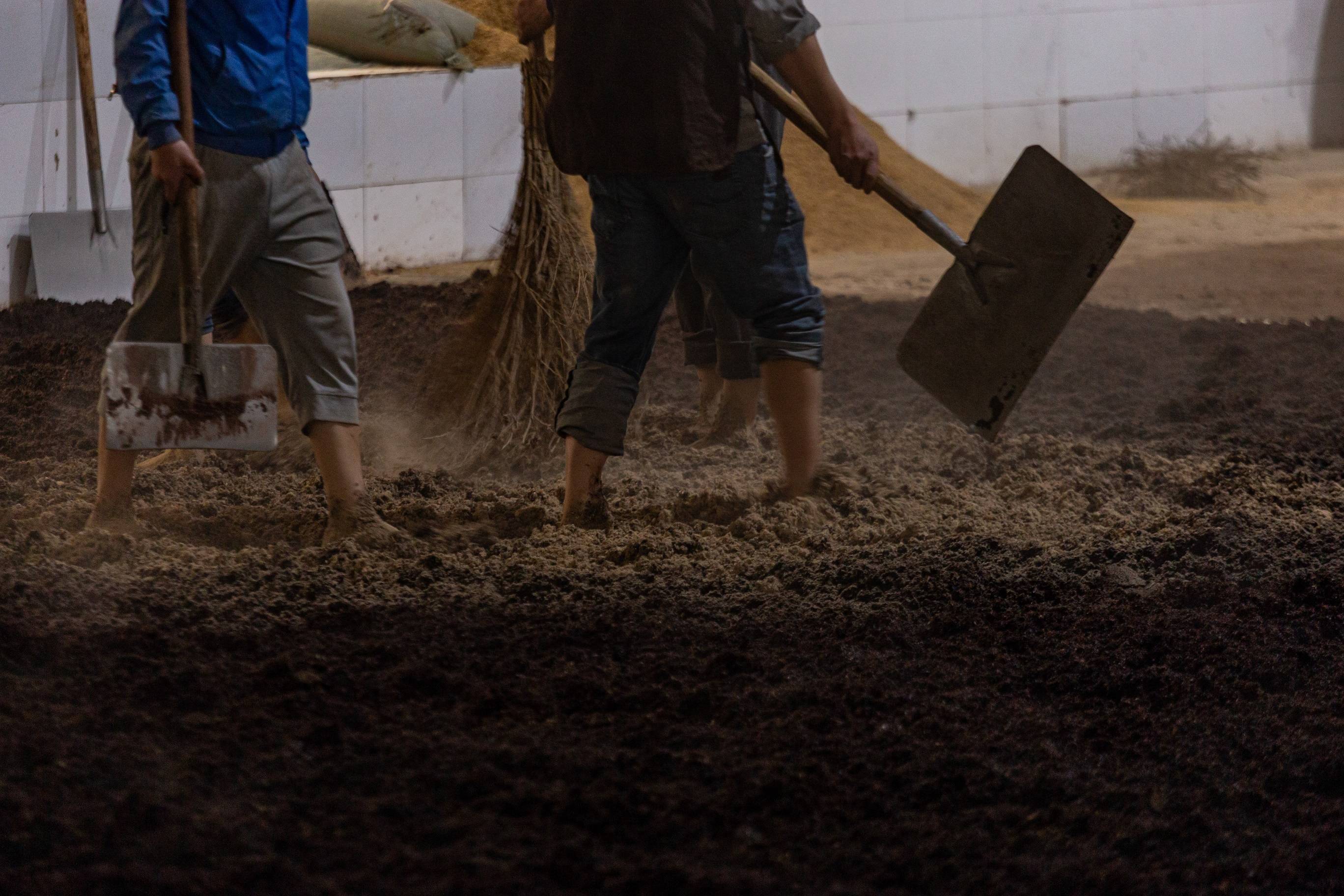 1/ 12 大家或许都以为制酒时间都是亮堂堂的白天
