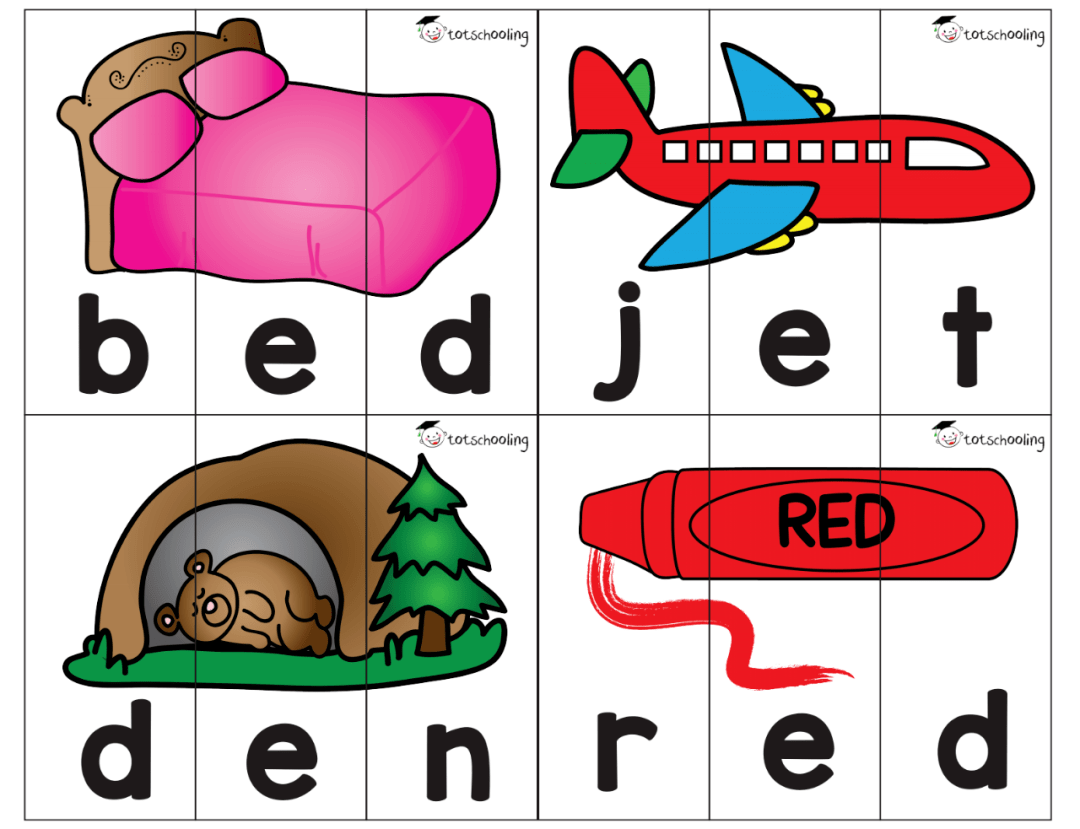 我用一本CVC的单词小书，让自然拼读的启蒙从这里开始！_辅音