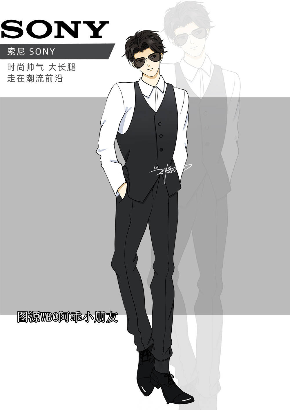 手机品牌拟人化只有两个牌子是女孩子原来手上的苹果长这样