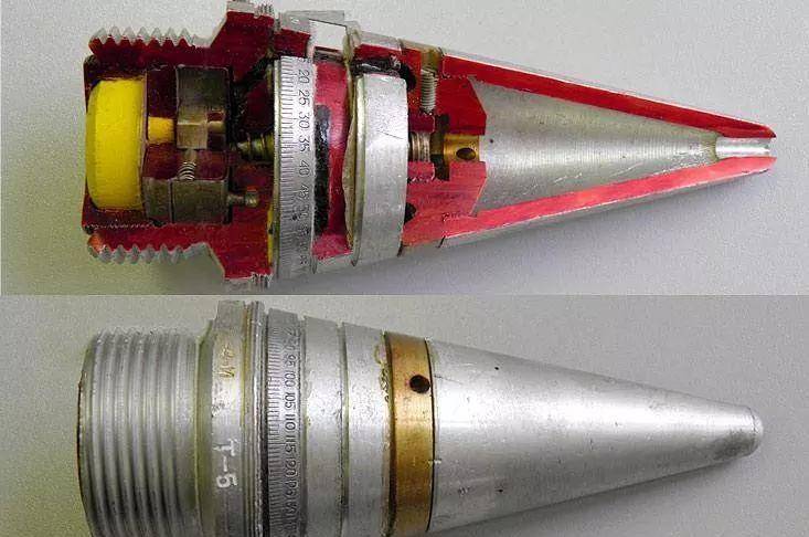 硬核科普大口径高炮榴弹是如何装定空炸引信的