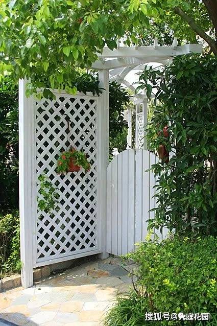 田园风味的小门廊,庭院中的点睛之笔!