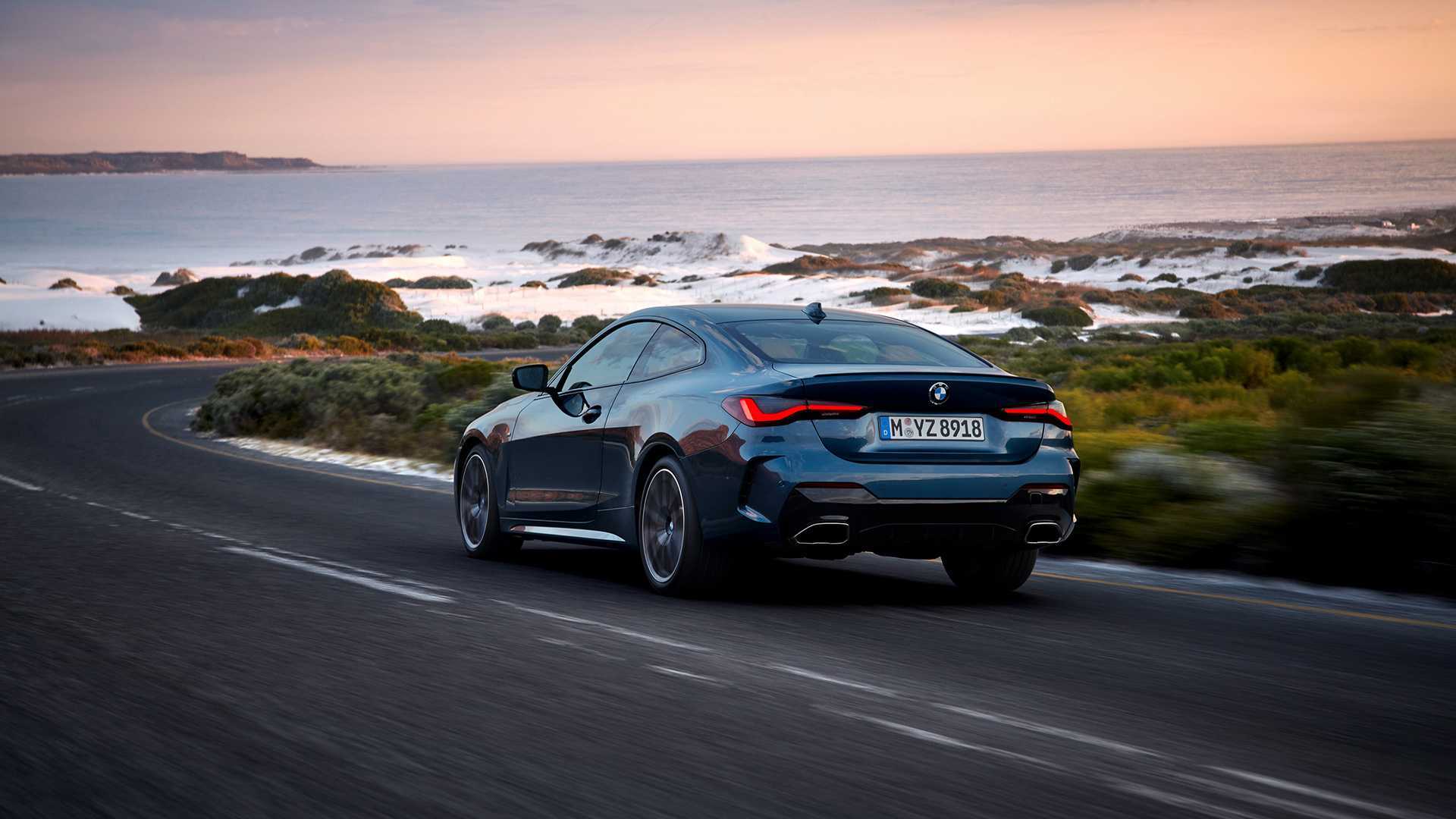 巨型双肾格栅,48v轻混动力,新宝马4系全球首次亮相