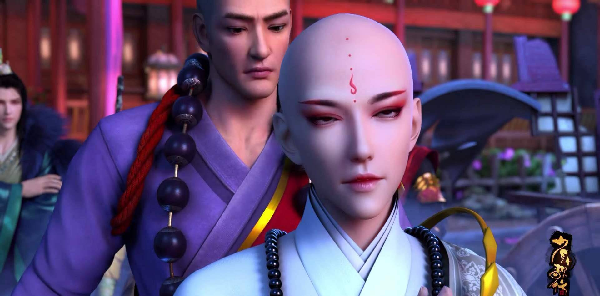 无心和萧瑟两人的cp感不仅仅来源于外貌而且还有这一方面的生死故事