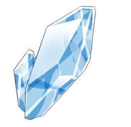 晶莹剔透的冰晶画法非常适合绘画初学者练习的材质教程