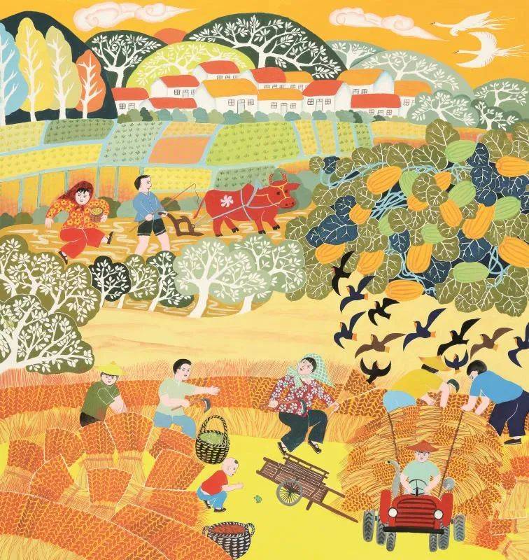 节气芒种海水稻插秧忙