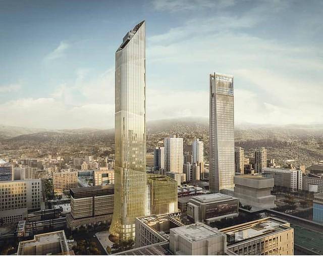 台北新地标tst大厦设计灵感源自竹笋和罗马柱预计2021年建成