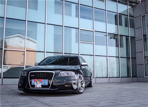 气压减震器李洋讲述奥迪a6改装airbft气动避震品牌低趴效果