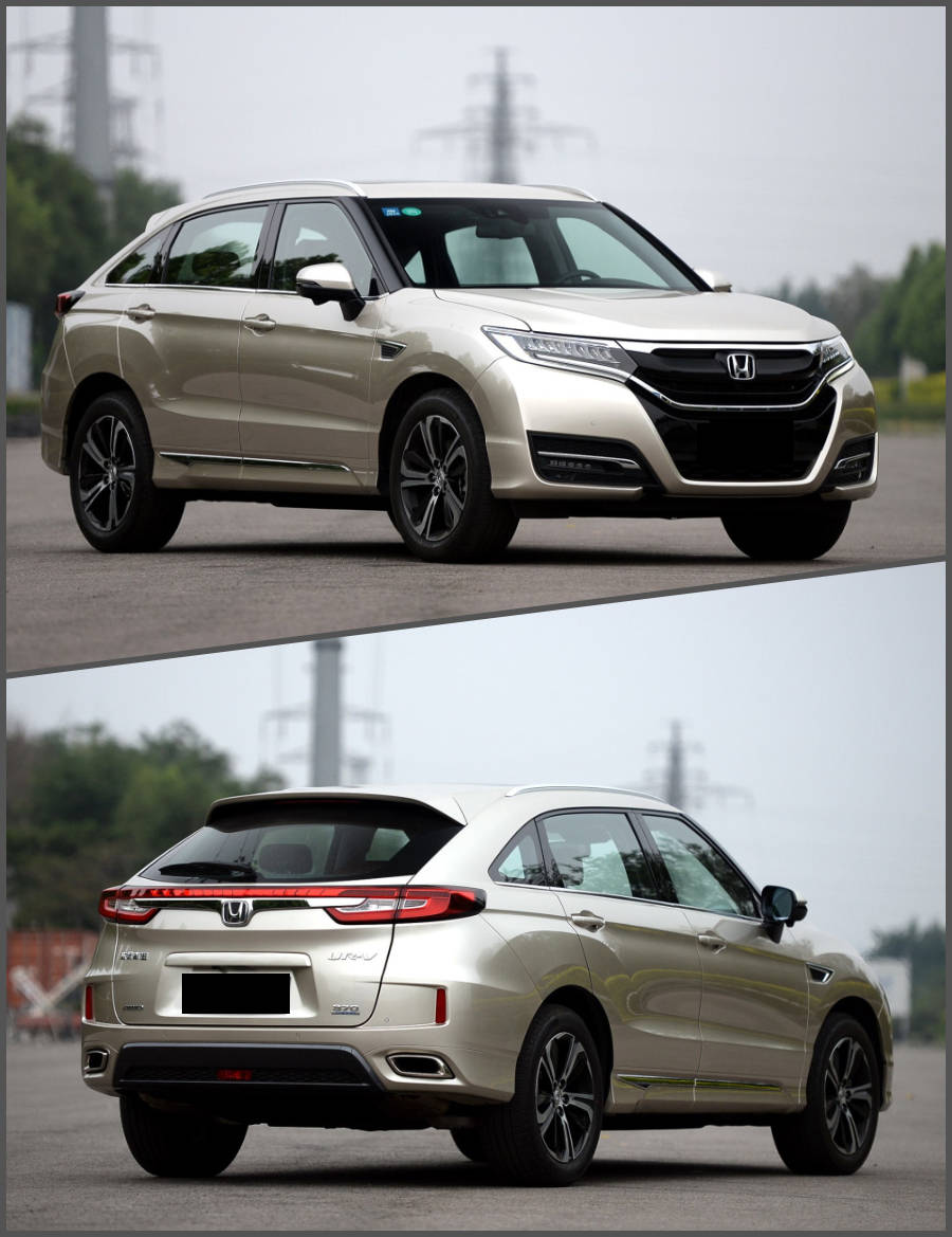 2468万起造型更年轻尺寸更长新款本田urv哪款更值得买