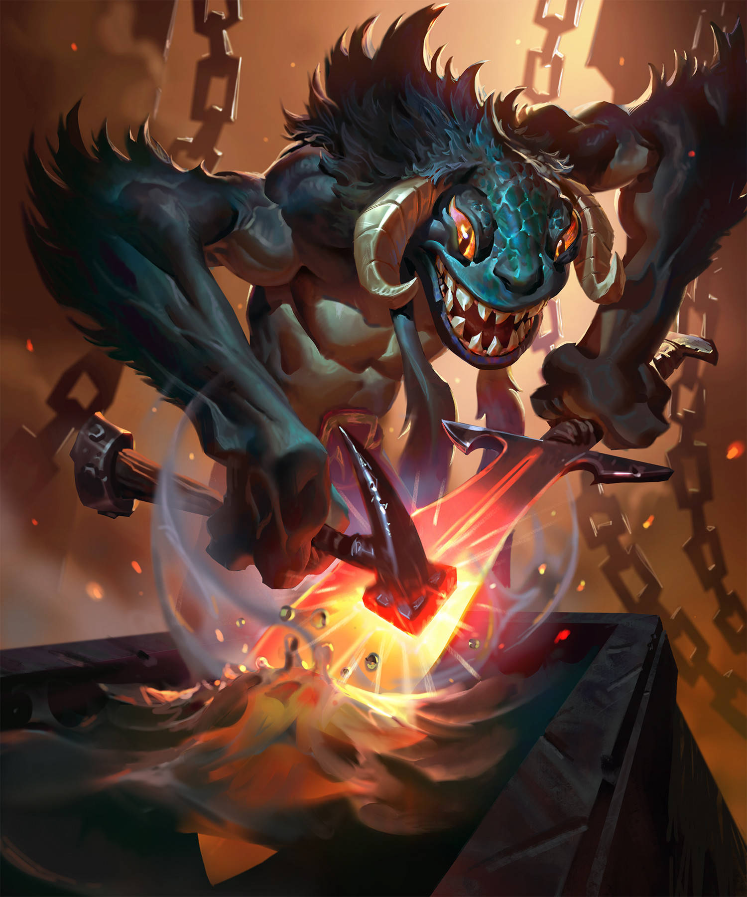 炫酷风格游戏动漫人物制作原画作品_原画设计