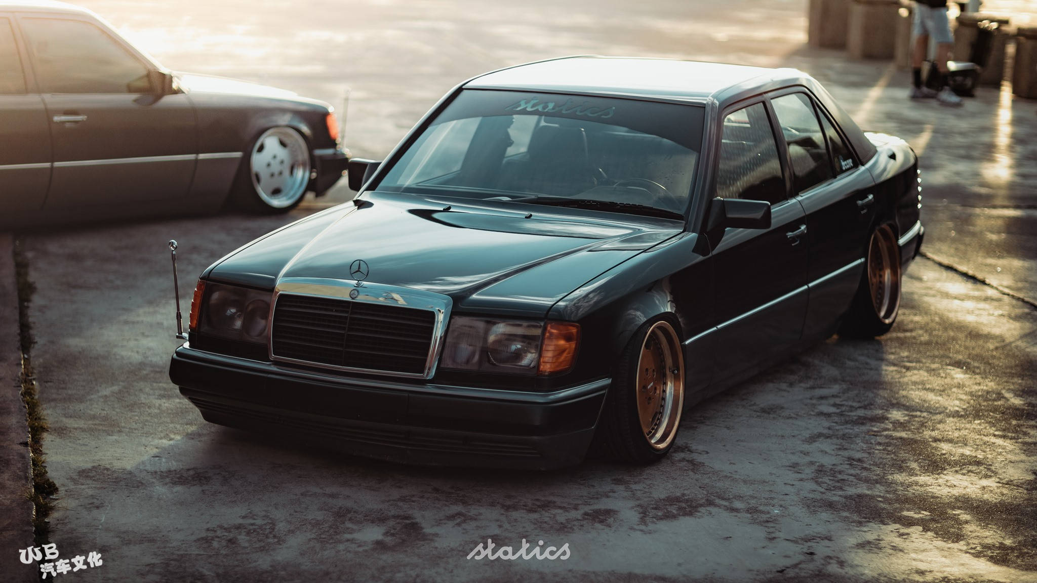 93年旧头,电喷 - 奔驰w124改装
