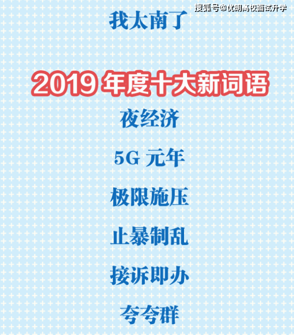揭晓→2019年十大流行语,十大新词语,十大网络用语-搜狐大视野-搜狐