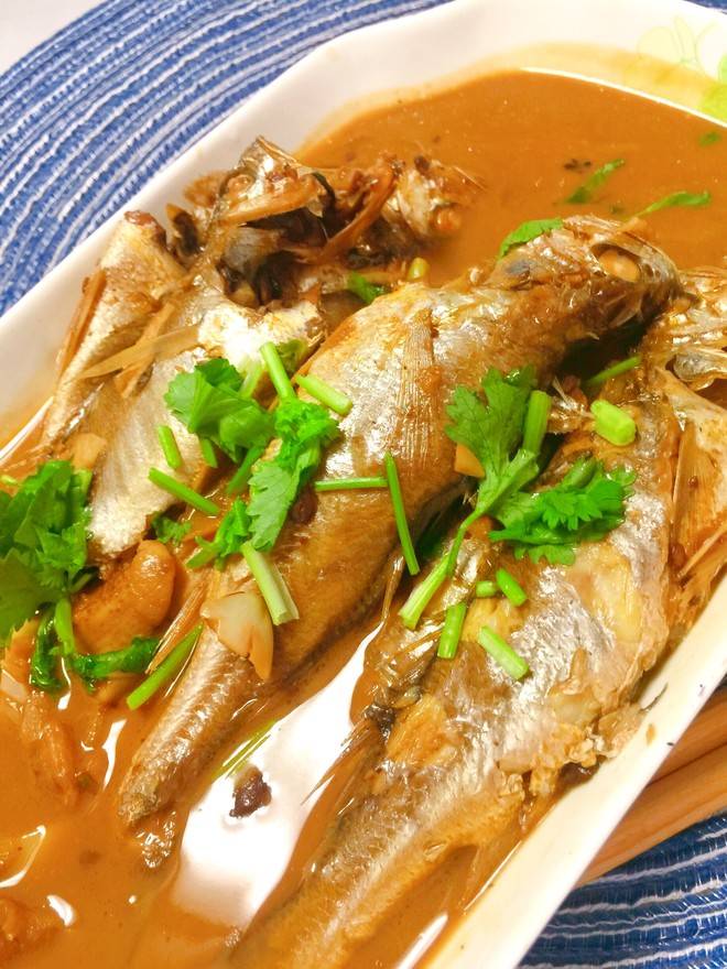 家常菜炖小黄花鱼