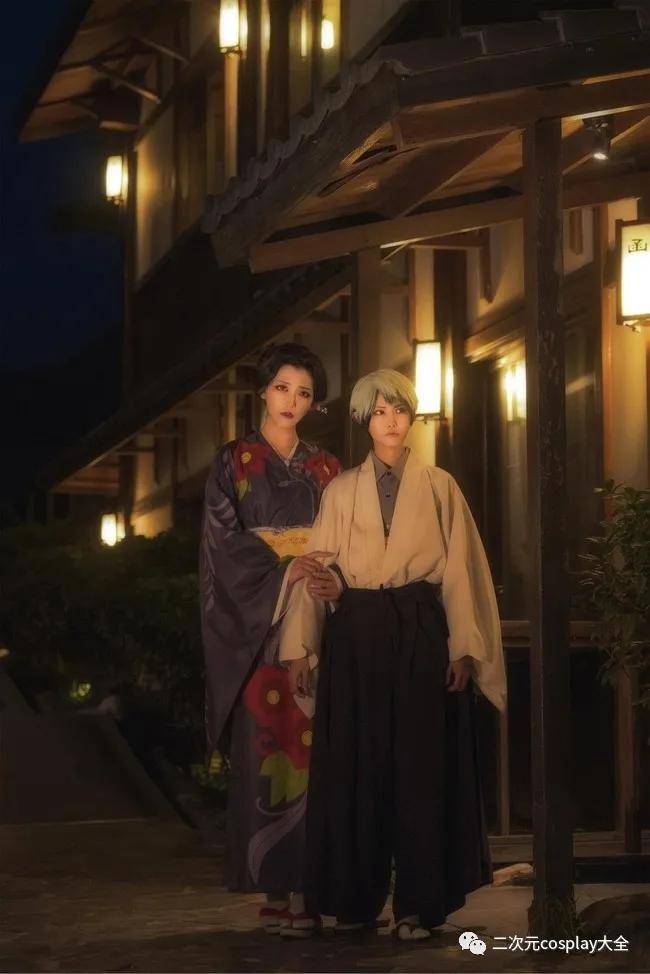 鬼灭之刃67愈史郎珠世cos绝美画面我仿佛看了一场电影