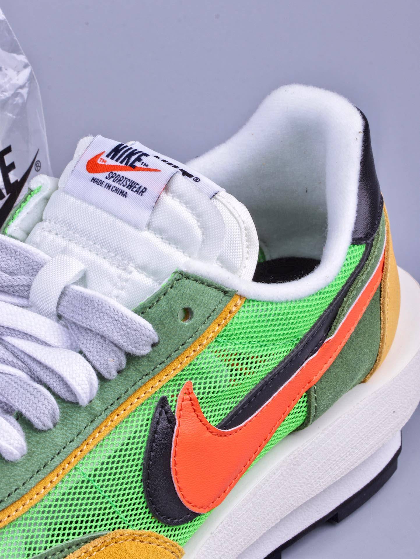 美图赏析nikexsacaiwaffledaybreak黄绿配色