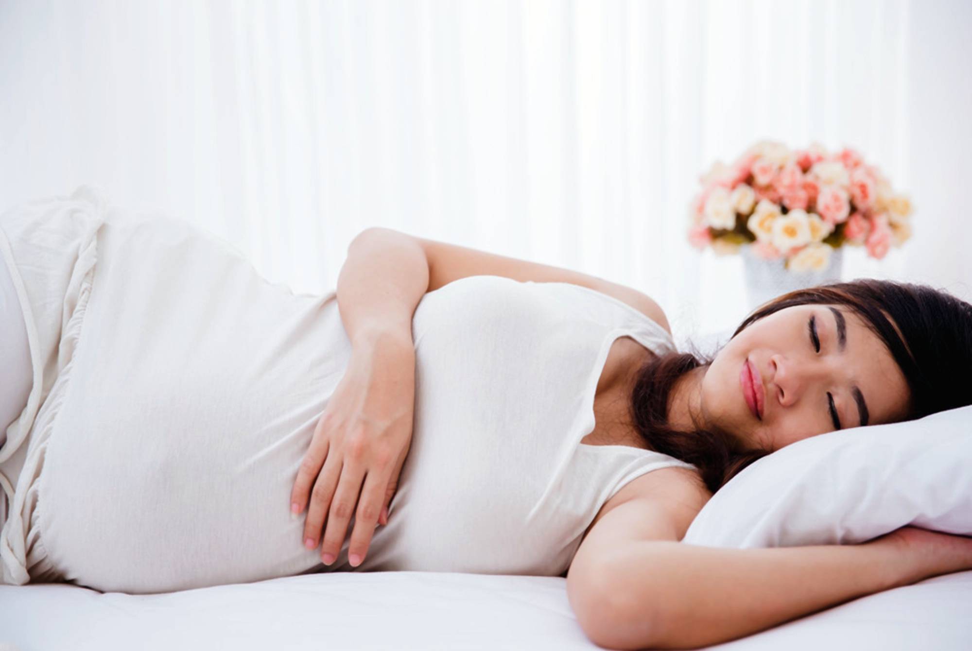 孕妇睡觉难受图片图片