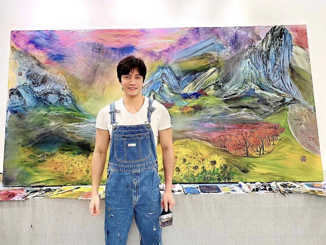 艾伦神晒出这张照片,陈乔恩秒回男友:"我是不会说出来曾先生昨天写诗