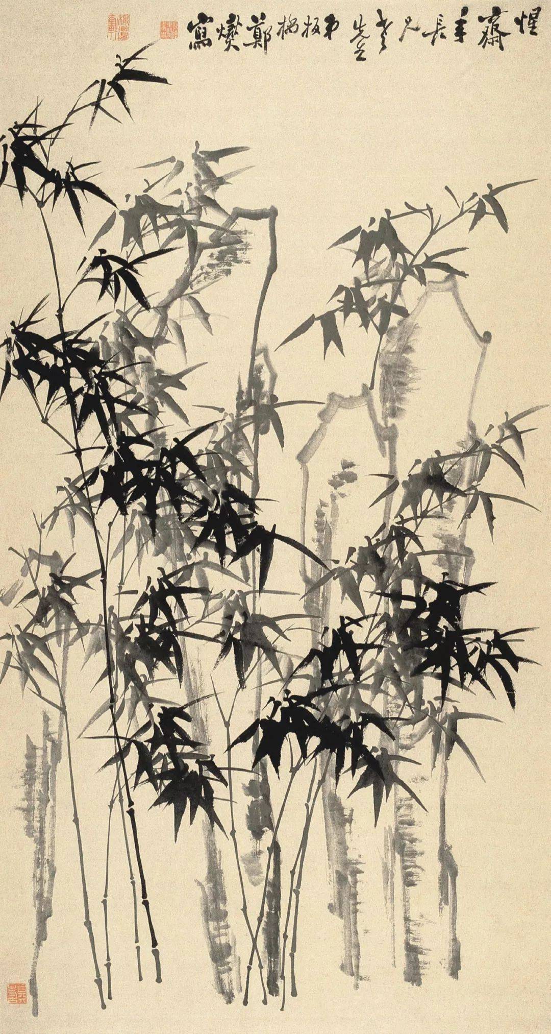 【国画欣赏】郑板桥的竹子画得好，原来有这个秘密……_自然