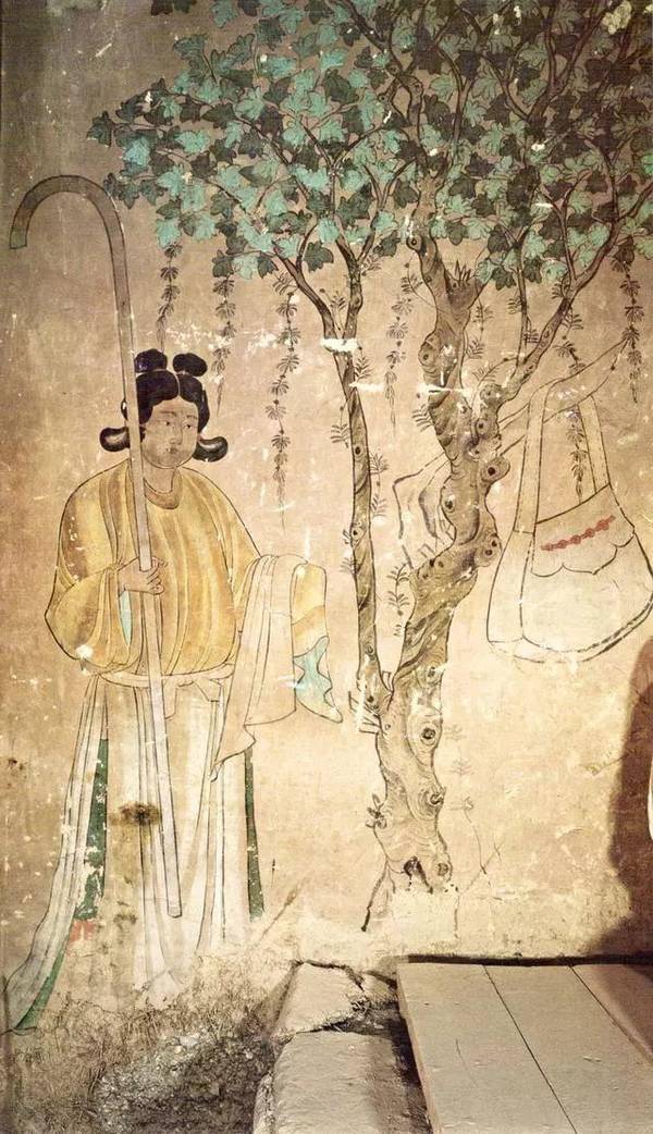 敦煌壁画里各种各样的植物 它们代表了什么?_佛教