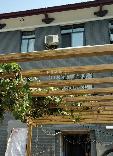 原创你所不知的廊架木纹漆,已经在各大景区廊架,凉亭等仿古建筑和您