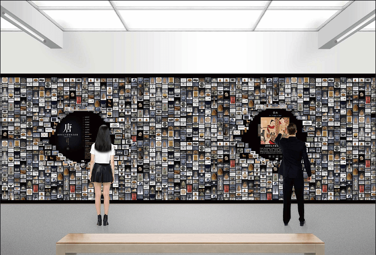 数字多媒体展厅——魔墙_场景