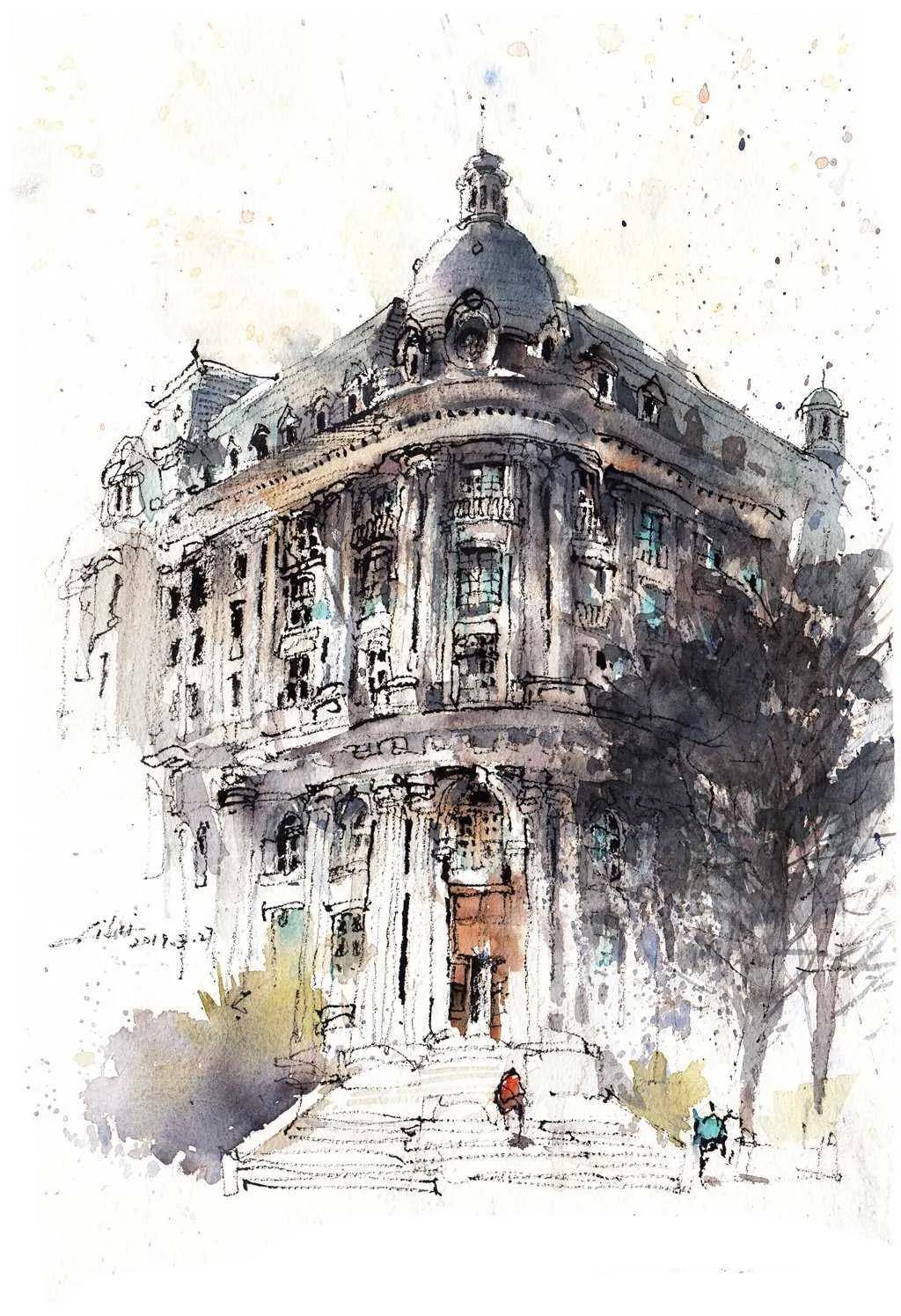 当色彩遇上线条,美爆了天际