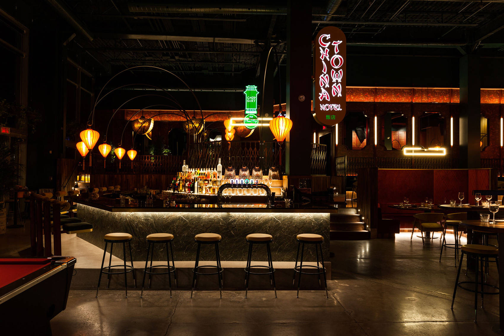 空间设计 | 在外国,开个中式酒馆,是什么亚子?潮!潮!潮!