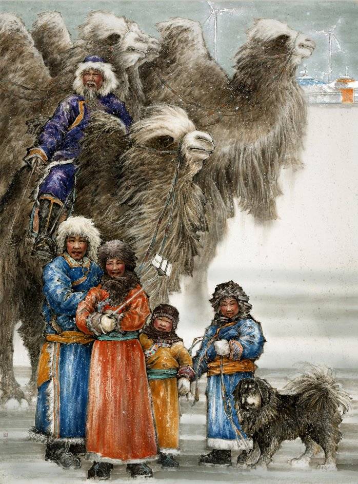 2020当代中国书画百杰刘知君