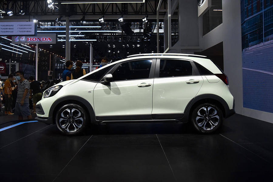 实拍详解广汽本田全新一代飞度crosstar 保持传统,细节彰显个性