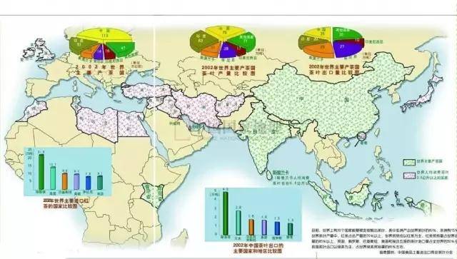 世界茶叶分布图图片