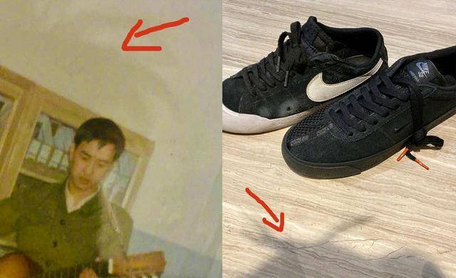 王一博晒爸爸年轻时照片,鼻子复制粘贴,奶膘纯属祖传,炸毛依旧