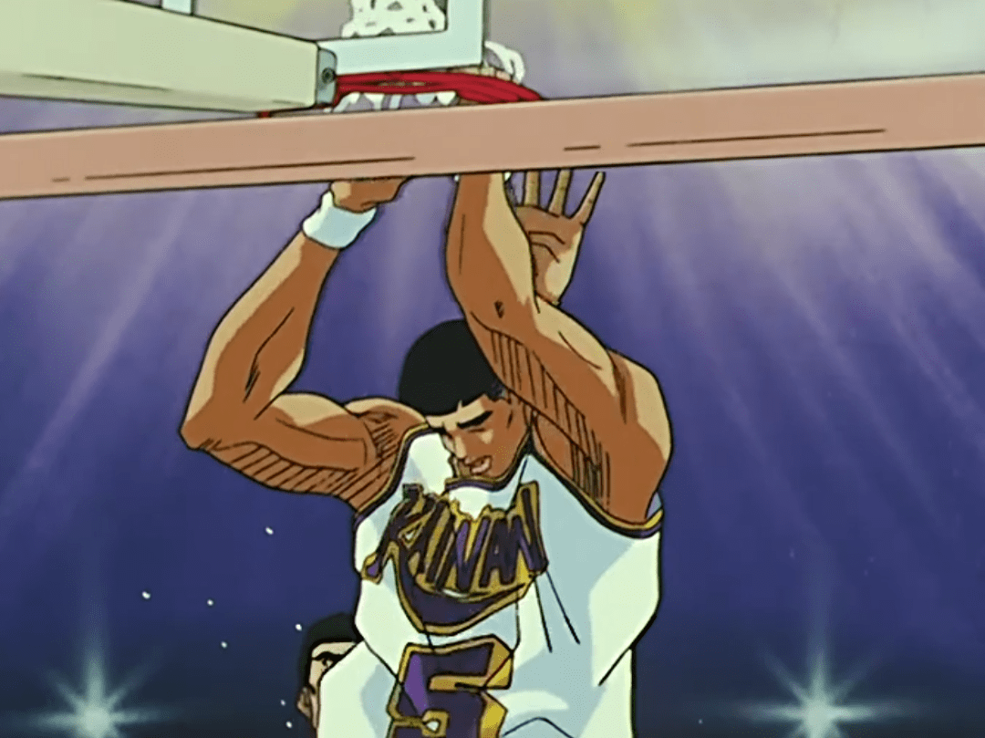 原创灌篮高手:191公分的高砂一马凭什么可以成为海南的主力中锋?