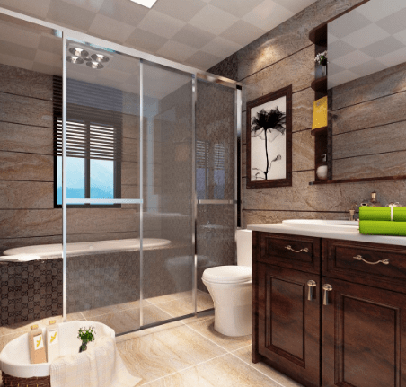 建城丽都136平米新中式风格设计给人一种特想回家的感觉