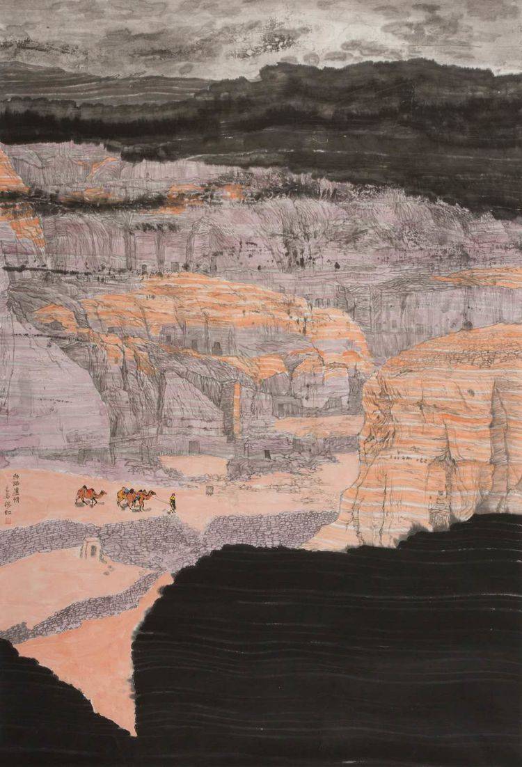 云末文化中国国画画家杨虹妙手丹青淡逸劲爽