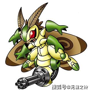 巴达兽知识装甲进化为飞蛾兽