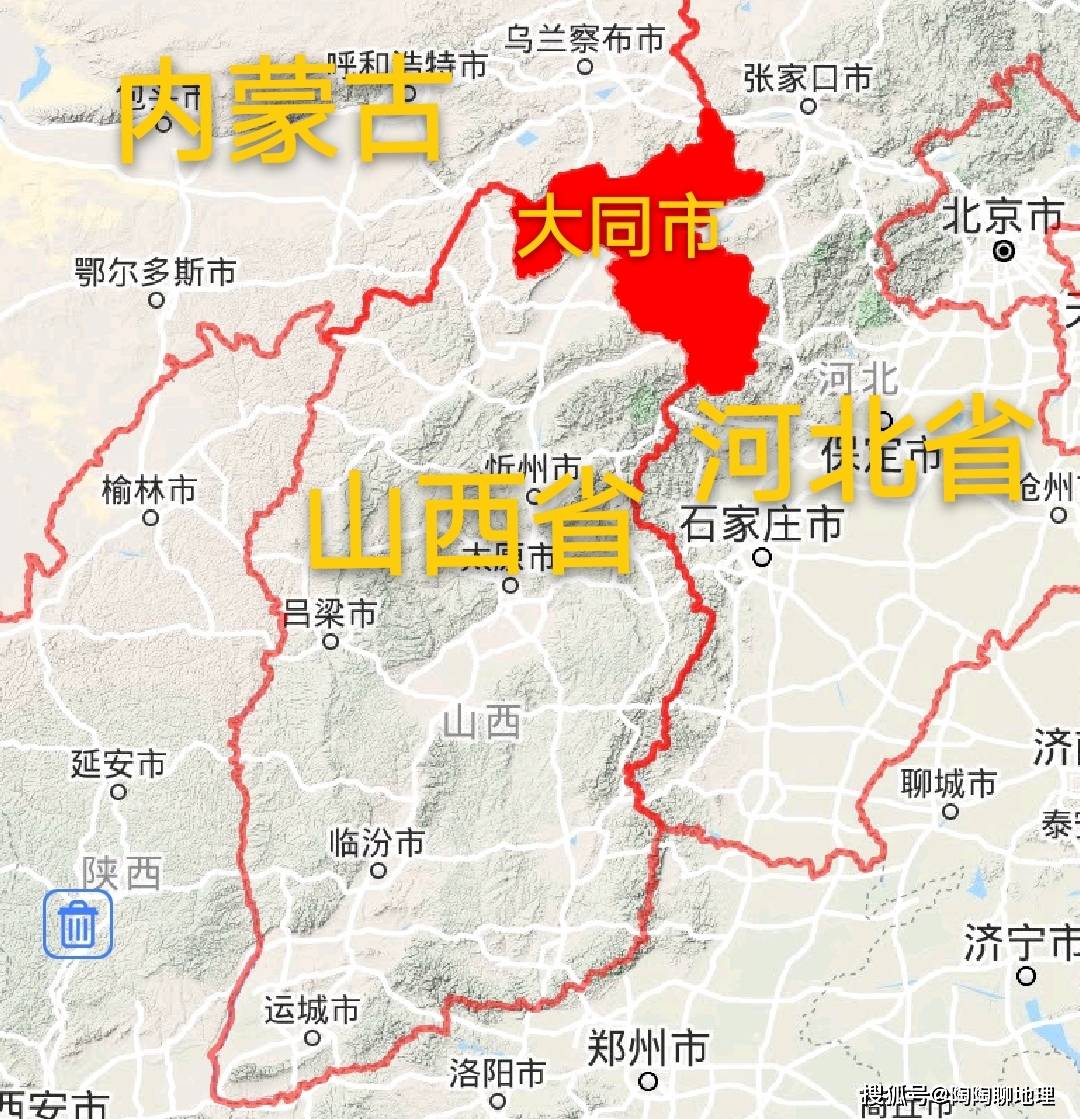 原创大同市建成区面积排名,平城区最大,新荣区最小,来了解一下?