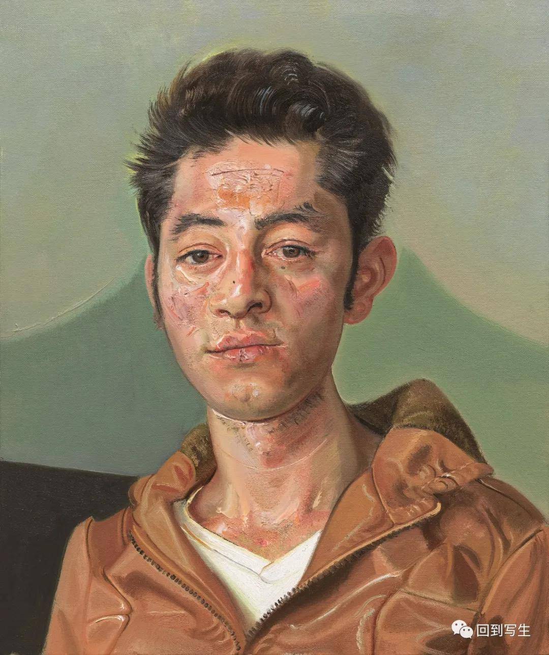 精神的渗透力忻东旺的肖像附高清局部