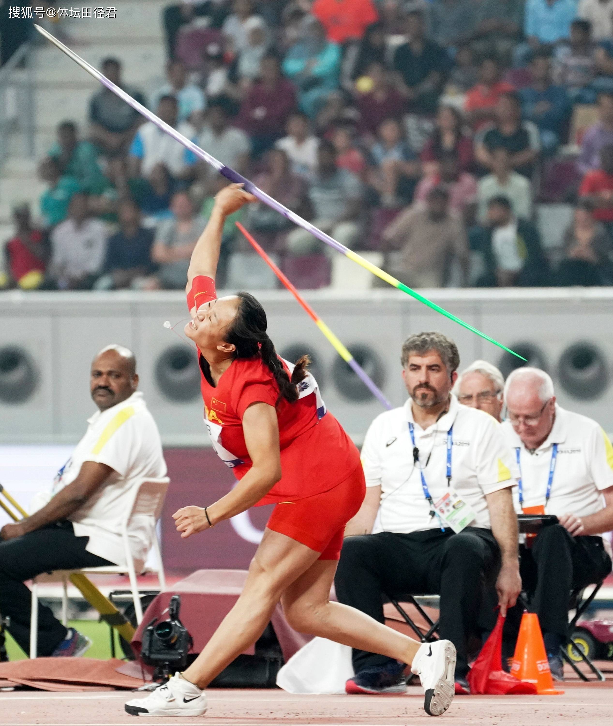 中国田径再传喜讯!刘诗颖标枪66米14夺冠 超越吕会会排世界第二