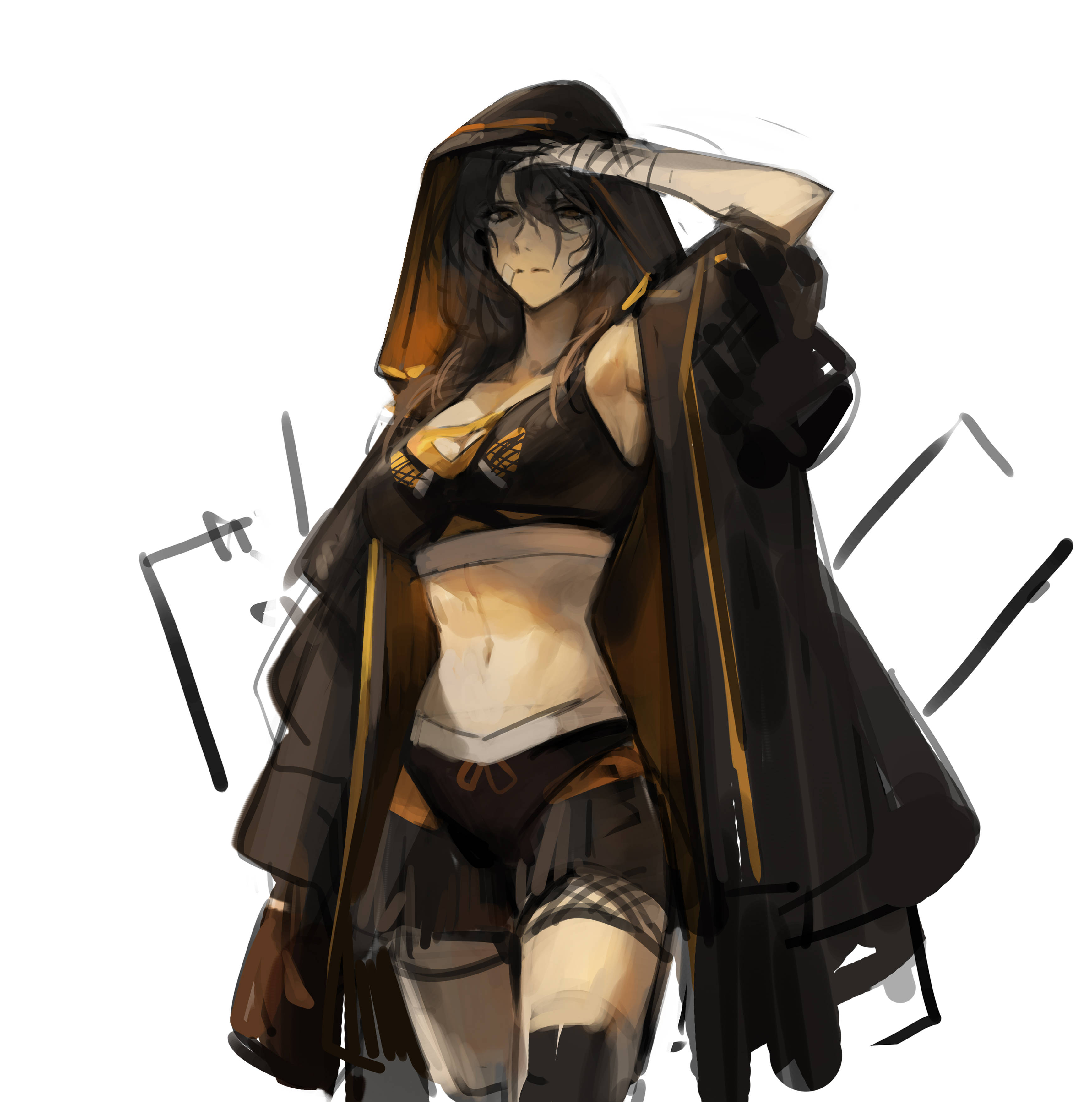 dnf同人绘丨画师的日常涂鸦之作眼睛已经学会了