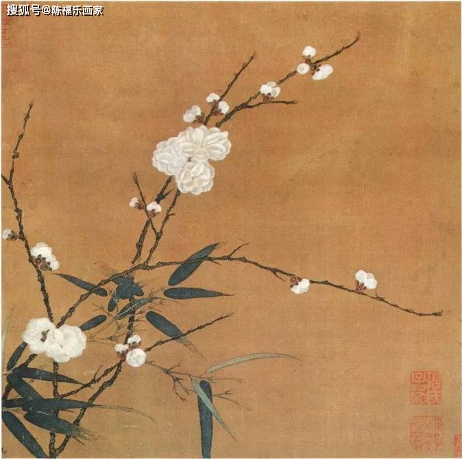 花卉与禽鸟是宋代花鸟画最常见的主题.