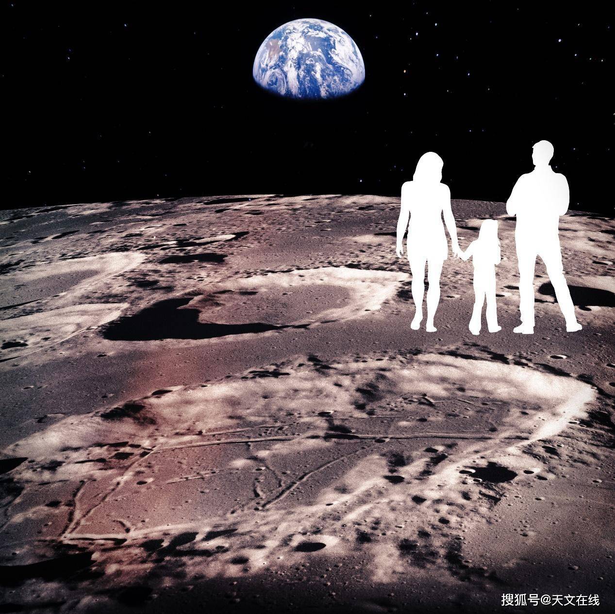 从科学角度看,月球上能生活多少人?_地球