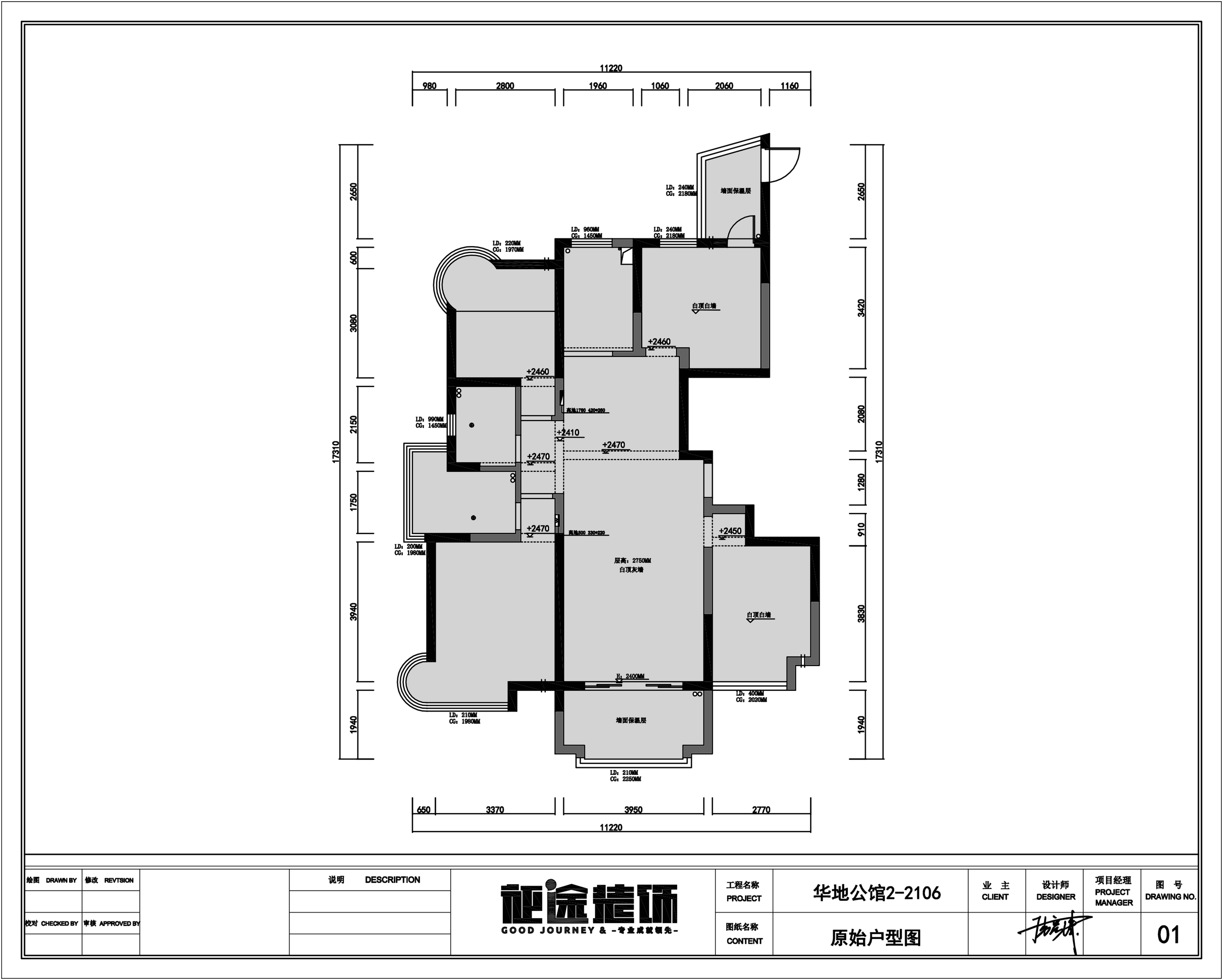 cad户型图平面图片