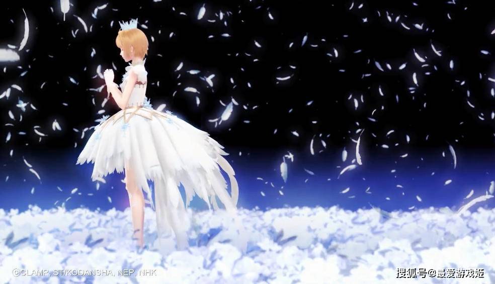 白色裙子在衬托下,也没有那么"塑料"了