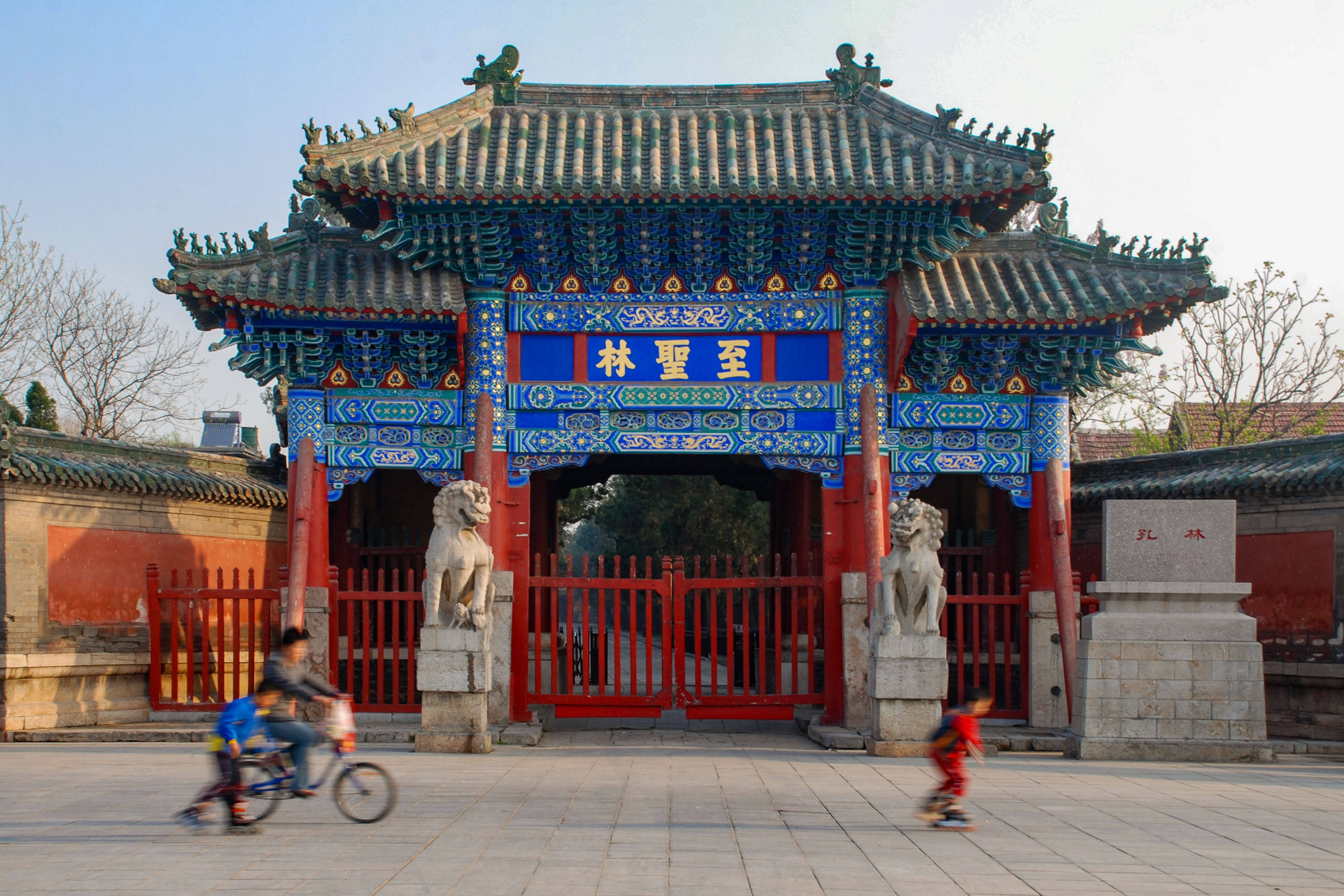 孔林占地两百万平方,好友在内被鸟拉一脸粪便,结果真被言中了?_手机搜