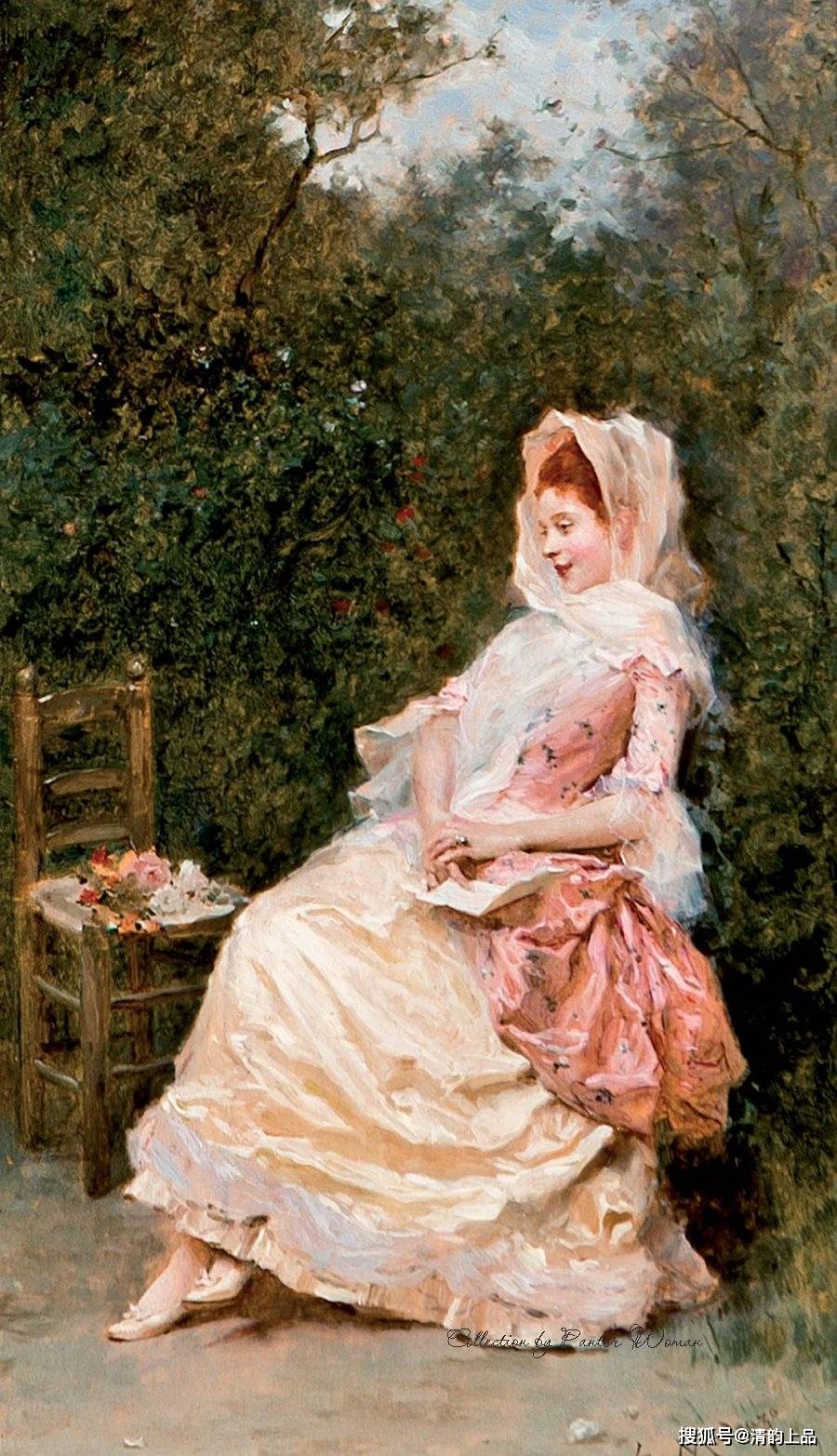 西班牙艺术家raimundo garreta油画作品欣赏